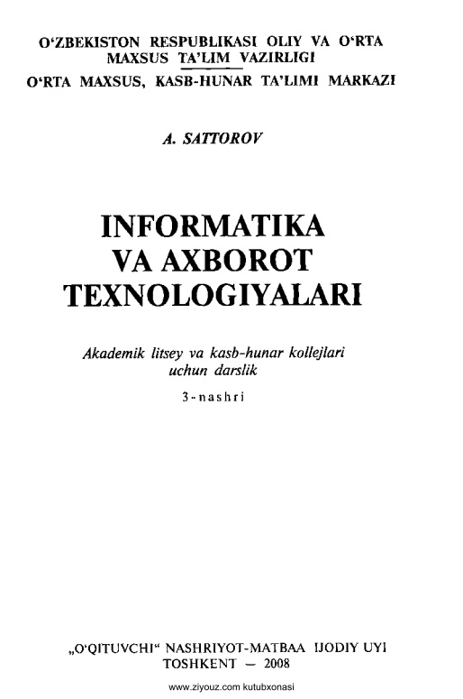 informatikavaaxborottexnologiyalariasattorov.jpeg